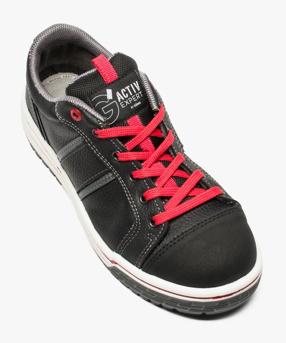 Chaussures de sécurité homme dessus cuir vue5 - GEMO (SECURITE) - GEMO