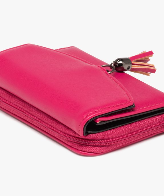 Portefeuille compact avec pampille femme vue2 - GEMO (ACCESS) - GEMO