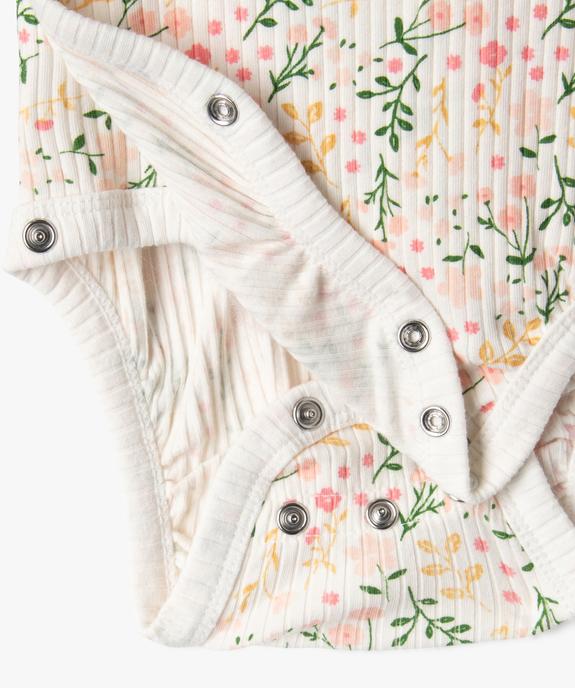 Ensemble naissance évolutif 3 pièces  : body, legging et bonnet vue3 - GEMO(BB COUCHE) - GEMO