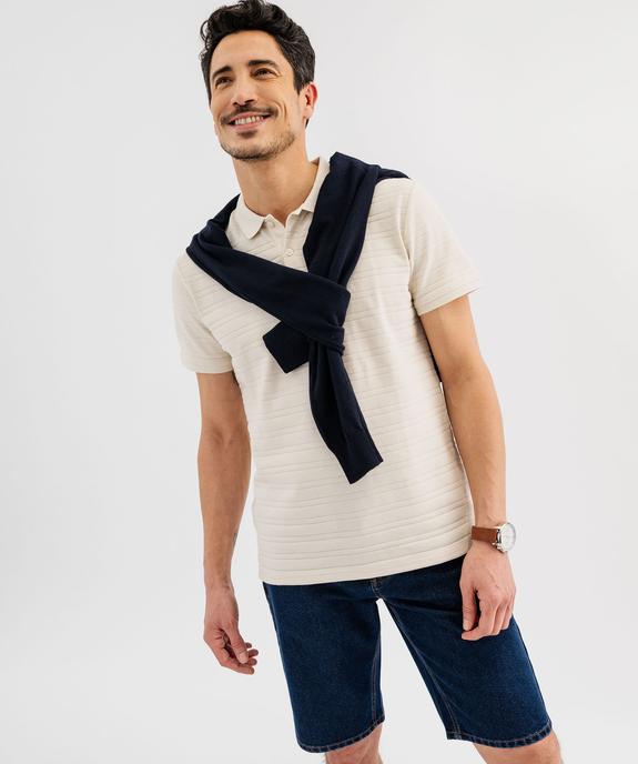 Bermuda en jean homme fin et souple vue9 - GEMO 4G HOMME - GEMO
