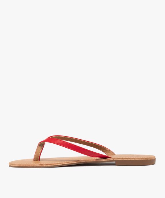 Tongs femme à petit talon plat et lanières fines - Valentina Baldano vue3 - VALENTINA BALDA - GEMO