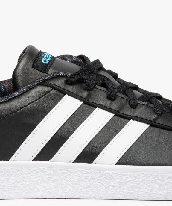 Tennis basse lacée à bandes contrastantes - Adidas Gazelle VL Court vue6 - ADIDAS - GEMO