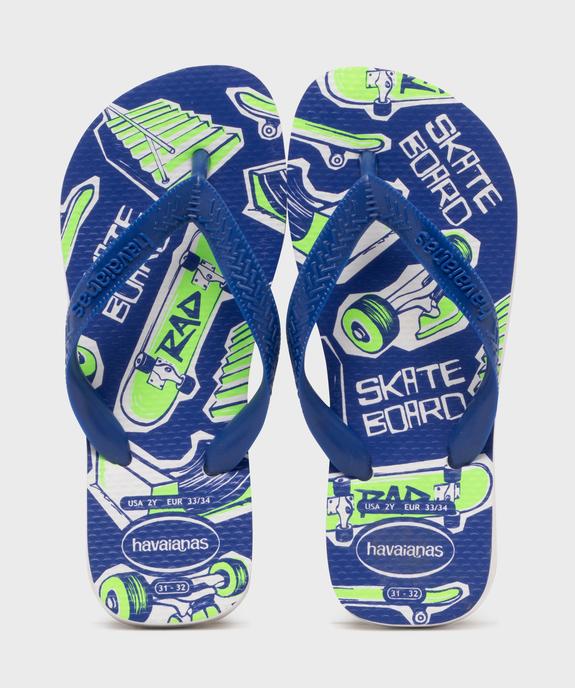 Tongs Athletic à semelle motif skate garçon - Havaianas vue1 - HAVAIANAS - GEMO