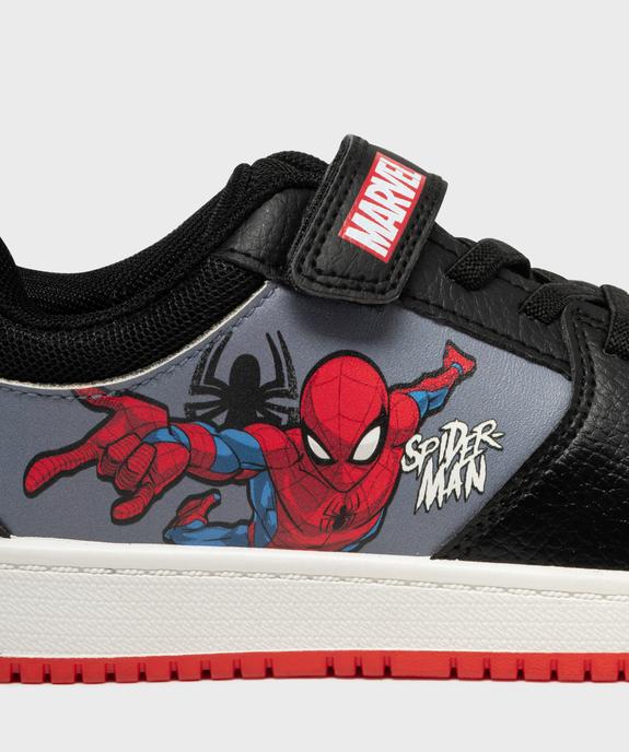 Baskets à scratch avec motif Spiderman garçon - Marvel vue6 - SPIDERMAN - GEMO