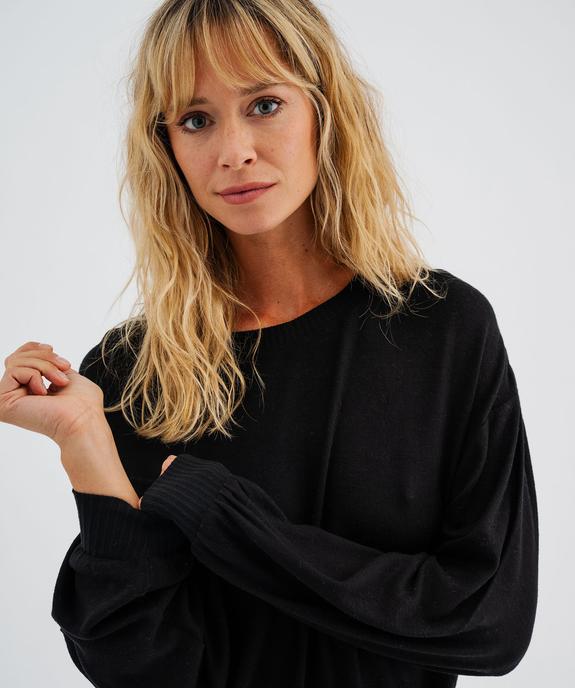 Pyjama en maille extensible femme - GEMO 4G FEMME Pyjama en maille extensible femme vue2 - GEMO 4G FEMME - GEMO
