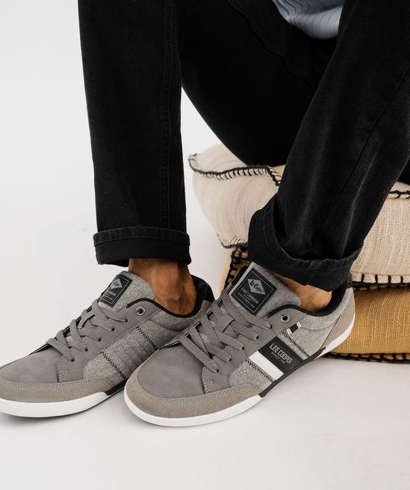 Baskets basses de ville à semelle fine homme - Lee Cooper vue1 - LEE COOPER - GEMO