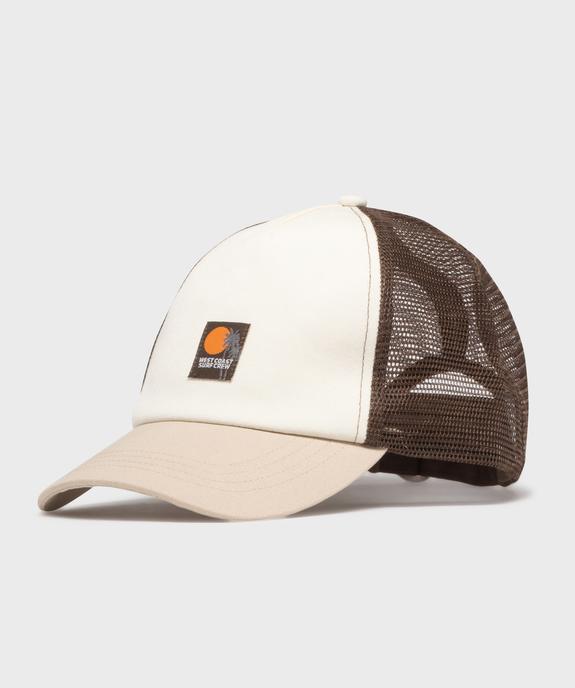 Casquette filet à patch garçon vue1 - GEMO (JUNIOR) - GEMO