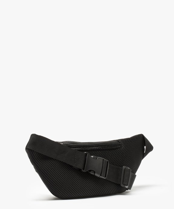 Sac banane pour femme à paillettes et double zip vue3 - GEMO (ACCESS) - GEMO