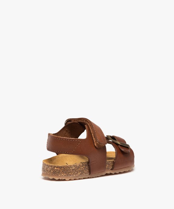 Sandales bébé garçon avec brides en cuir - Na! vue4 - NA! - GEMO