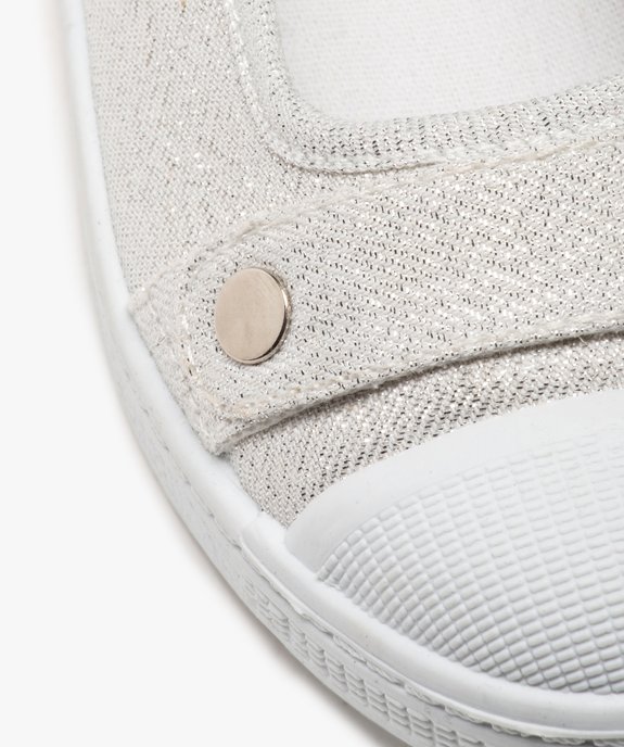 Ballerines fille en toile avec bout renforcé vue6 - GEMO (ENFANT) - GEMO