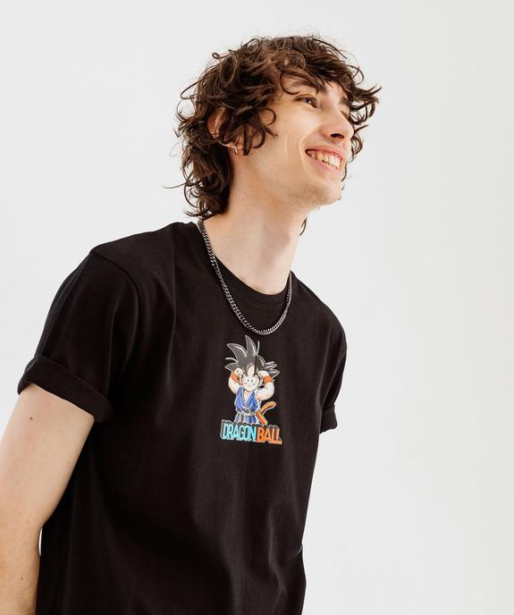 Tee-shirt manches courtes imprimé devant et dos homme - Dragon Ball vue2 - DRAGON BALL Z - GEMO
