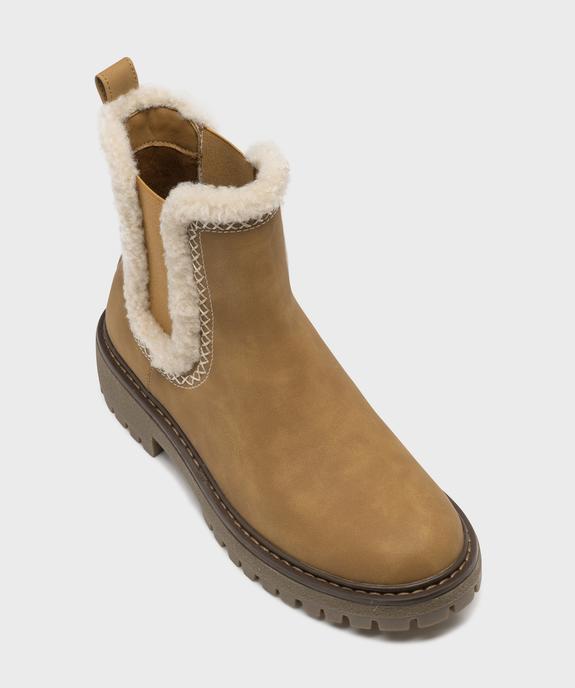 Chelsea boots avec semelle crantée femme - 5 Miles - 5 MILES Chelsea boots avec semelle crantée femme - 5 Miles vue6 - 5 MILES - GEMO