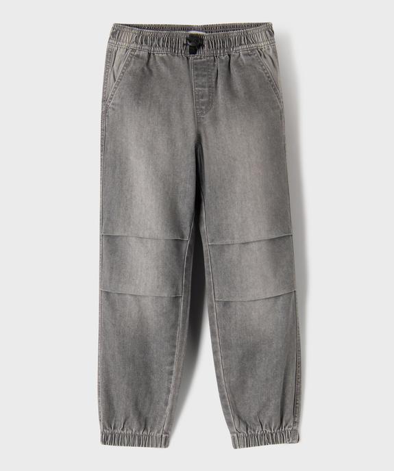 Jean parachute à taille élastiqué garçon vue2 - GEMO (ENFANT) - GEMO