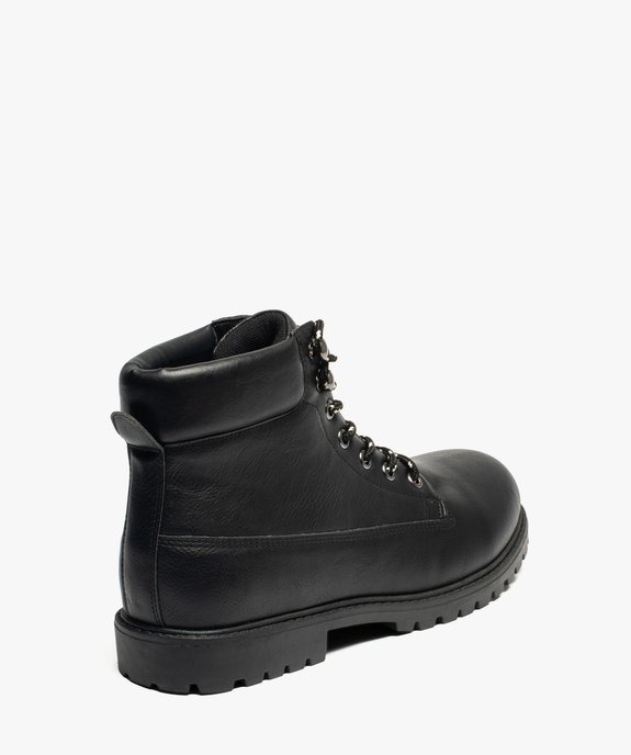 Chaussures montantes Homme à semelle crantée - Les Supaires vue4 - GEMO (CASUAL) - GEMO