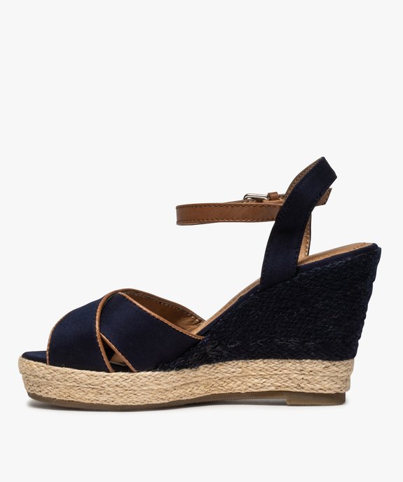 Sandales femme à semelle bicolore - Tom Tailor vue3 - TOM TAILOR - GEMO