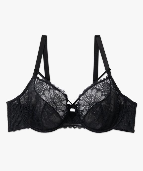 Soutien-gorge emboitant grande taille à armatures vue4 - GEMO(HOMWR FEM) - GEMO