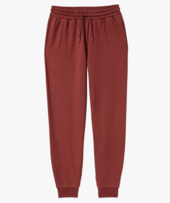Pantalon de jogging molletonné homme vue4 - GEMO 4G HOMME - GEMO