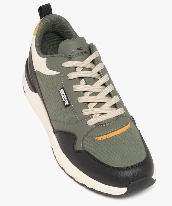 Baskets multi-matières homme - Slazenger vue5 - SLAZENGER - GEMO
