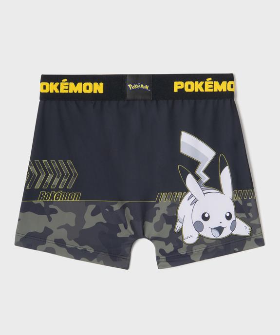 Boxer imprimé Pikachu garçon - Freegun X Pokémon vue3 - FREEGUN - GEMO