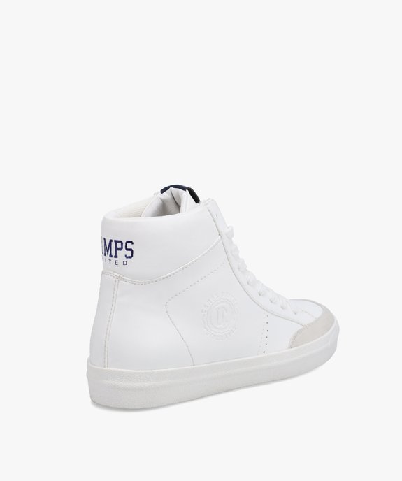 Baskets femme mid-cut unies à lacets – Camps United vue4 - CAMPS UNITED - GEMO