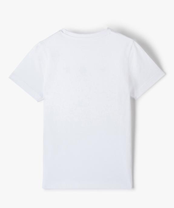 Tee-shirt à message manches courtes garçon vue4 - GEMO (ENFANT) - GEMO