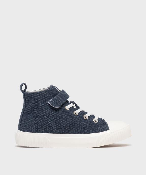 Baskets montantes en toile garçon - 5 Miles vue1 - 5 MILES GEMO FOR GOOD - GEMO