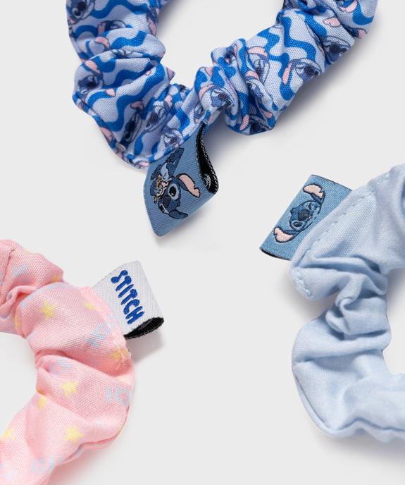 Chouchous pour les cheveux motifs Stitch fille (lot de 3) - Disney vue2 - LILO & STITCH - GEMO