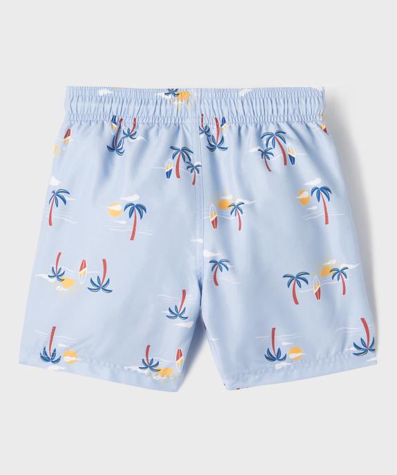 Short de surf imprimé garçon vue3 - GEMO 4G GARCON - GEMO
