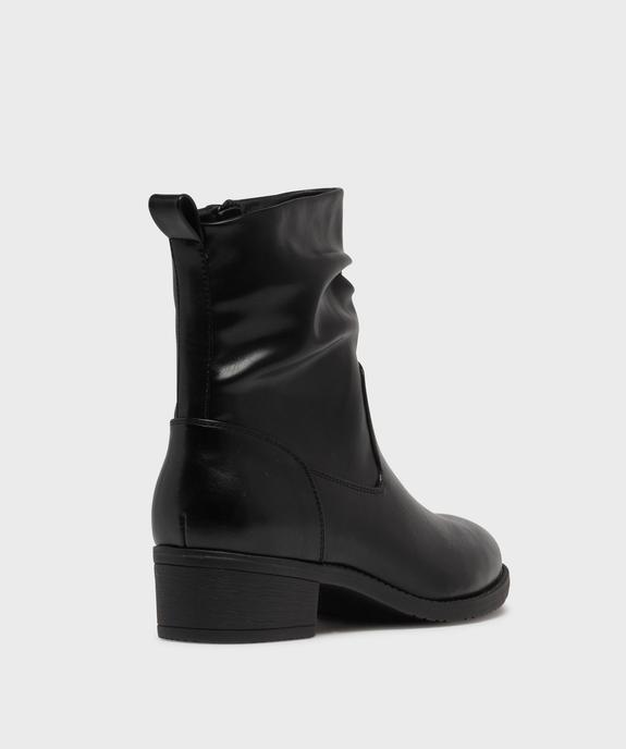 Boots avec tige souple femme - Valentina Baldano vue4 - VALENTINA BALDANO GEMO FORGOOD - GEMO