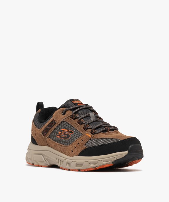 Basket de marche à lacets Oak Canyon homme - Skechers vue2 - SKECHERS - GEMO