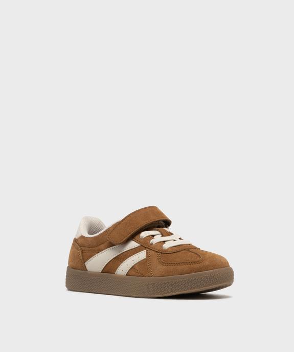 Baskets à scratch look vintage garçon - 5 Miles vue2 - 5 MILES - GEMO