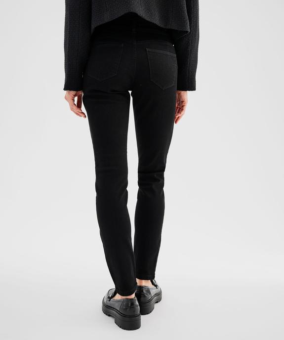 Jean skinny push-up taille normale femme vue2 - GEMO 4G FEMME - GEMO