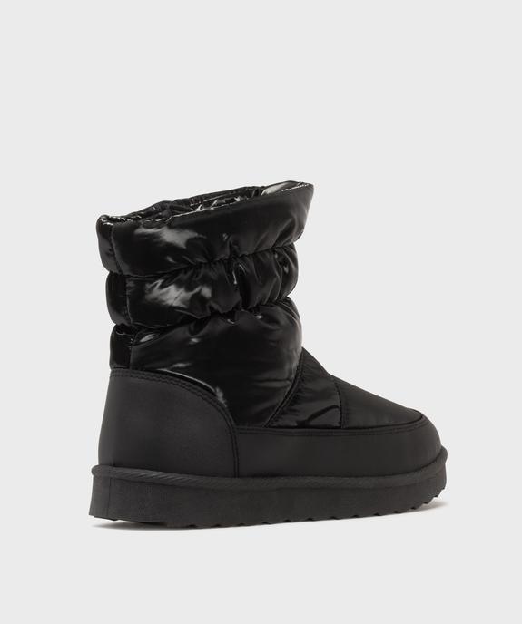 Boots de neige en textile avec doublure chaude femme - Follow Me vue4 - FOLLOW ME - GEMO