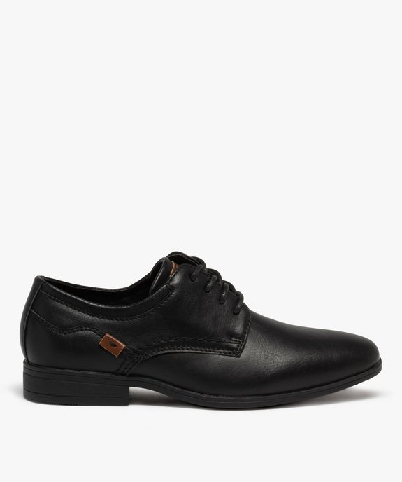 Derbies garçon unis style classique à lacets vue1 - GEMO (ENFANT) - GEMO