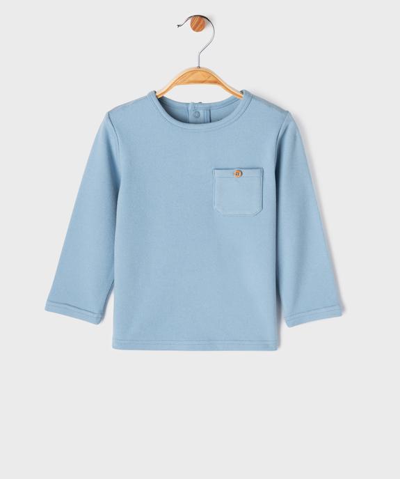 Tee-shirt chaud à manches longues bébé garçon - GEMO(BEBE DEBT) Tee-shirt chaud à manches longues bébé garçon vue1 - GEMO(BEBE DEBT) - GEMO