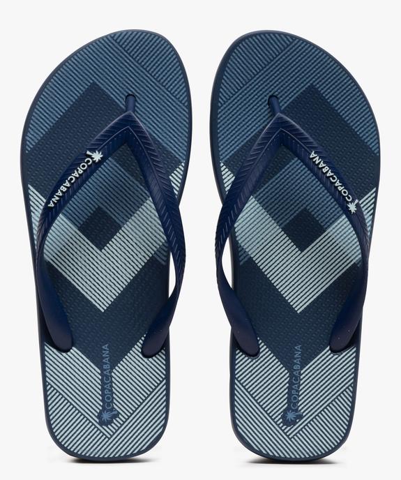 Tongs homme décor graphique - Copacabana vue1 - COPACABANA - GEMO
