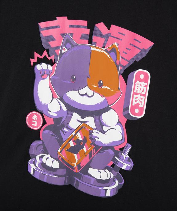 Tee-shirt imprimé col rond fille - FORTNITE vue3 - FORTNITE - GEMO