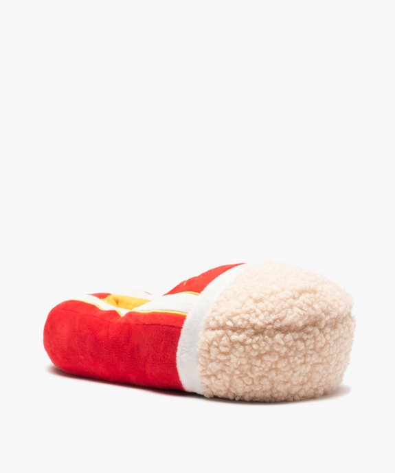 Chaussons homme en volume cornet de popcorn vue2 - GEMO(HOMWR HOM) - GEMO