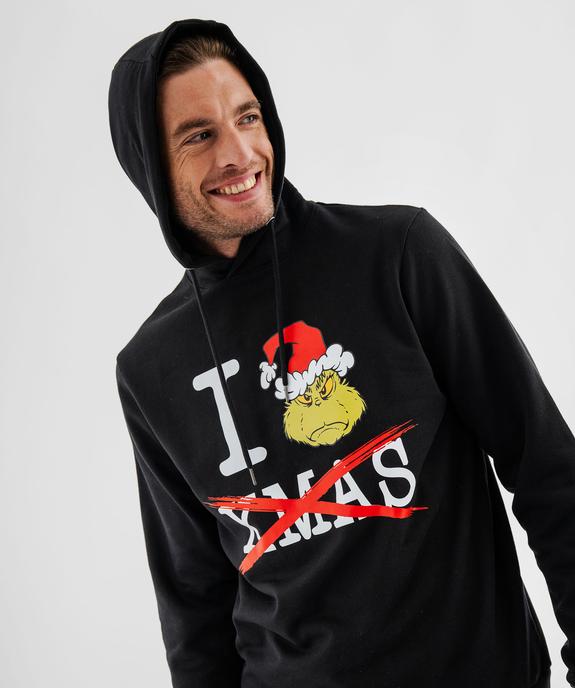 Sweat de Noël imprimé homme - Le Grinch vue4 - THE GRINCH - GEMO