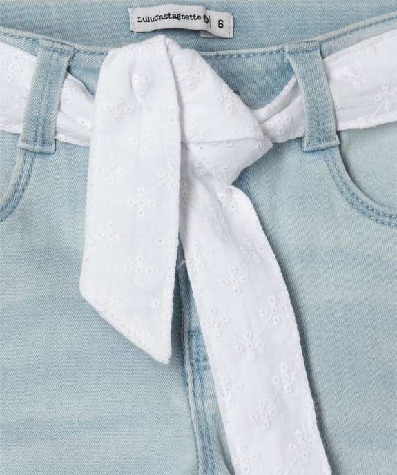 Jean fille délavé coupe skinny – LuluCastagnette vue2 - LULUCASTAGNETTE - GEMO