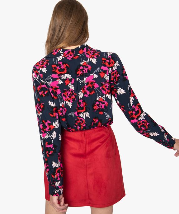 Chemise femme fluide imprimée vue3 - GEMO(FEMME PAP) - GEMO