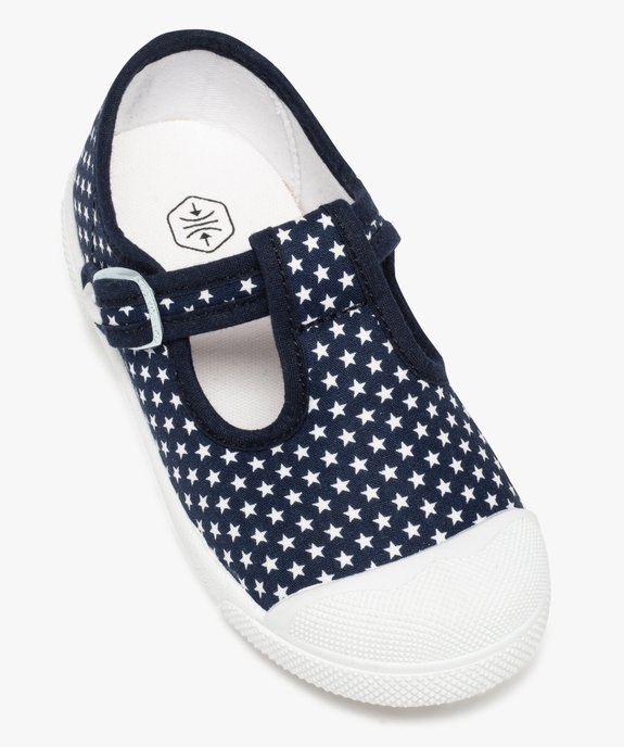 Babies fille en toile imprimées étoiles à bout renforcé vue5 - GEMO (ENFANT) - GEMO