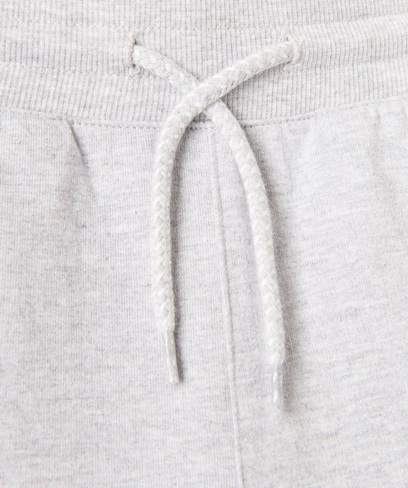 Bermuda en maille avec ceinture en bord-côte garçon vue2 - GEMO (ENFANT) - GEMO