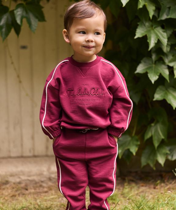 Ensemble 2 pièces sweat + jogging bébé garçon - LuluCastagnette vue6 - LULUCASTAGNETTE - GEMO