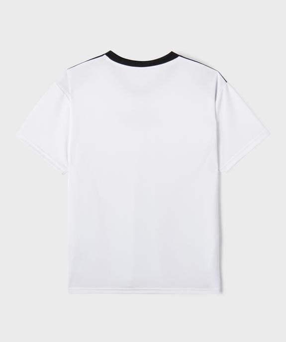 Tee-shirt de sport à manches courtes et col V garçon vue3 - GEMO (JUNIOR) - GEMO