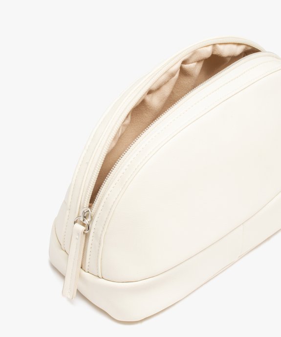 Trousse à maquillage femme matelassée et zippée vue3 - GEMO (ACCESS) - GEMO