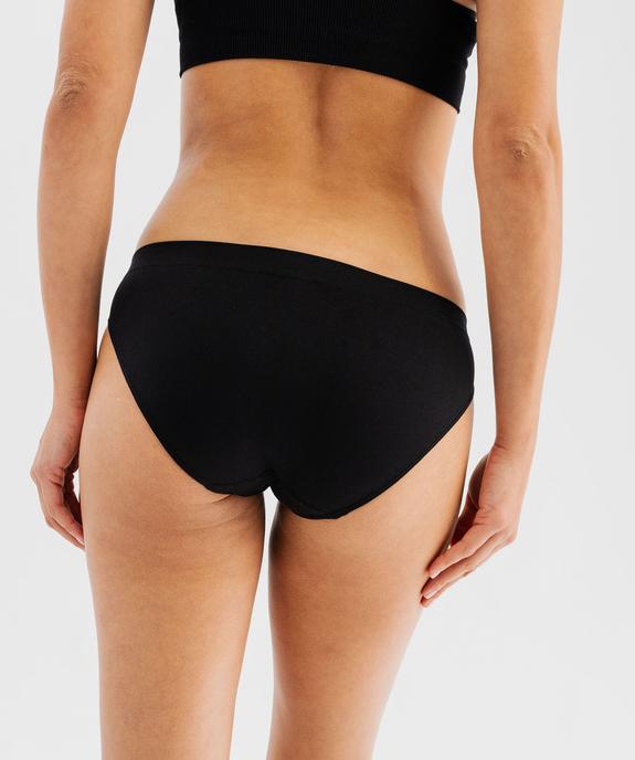 Culotte en maille extensible femme vue2 - GEMO(HOMWR FEM) - GEMO