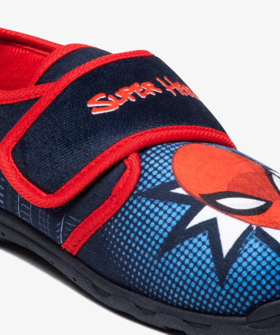 Chaussons garçon super héros à scratch - Marvel vue6 - SPIDERMAN - GEMO