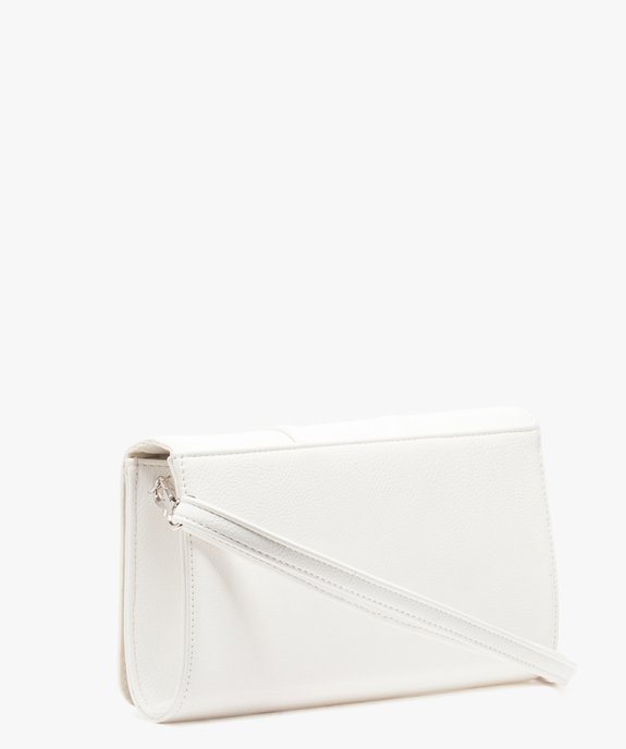 Sac à main forme pochette avec rabat vue2 - GEMO (ACCESS) - GEMO