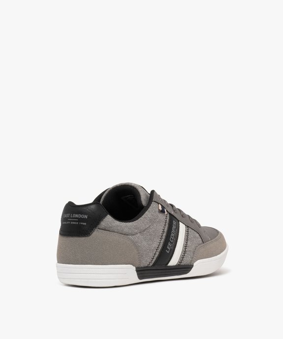 Baskets basses de ville à semelle fine homme - Lee Cooper vue5 - LEE COOPER - GEMO